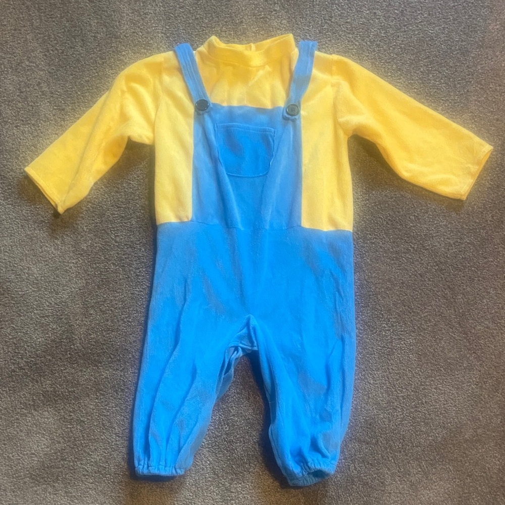 Minion Homemade Toddler Halloween Costume Outfit